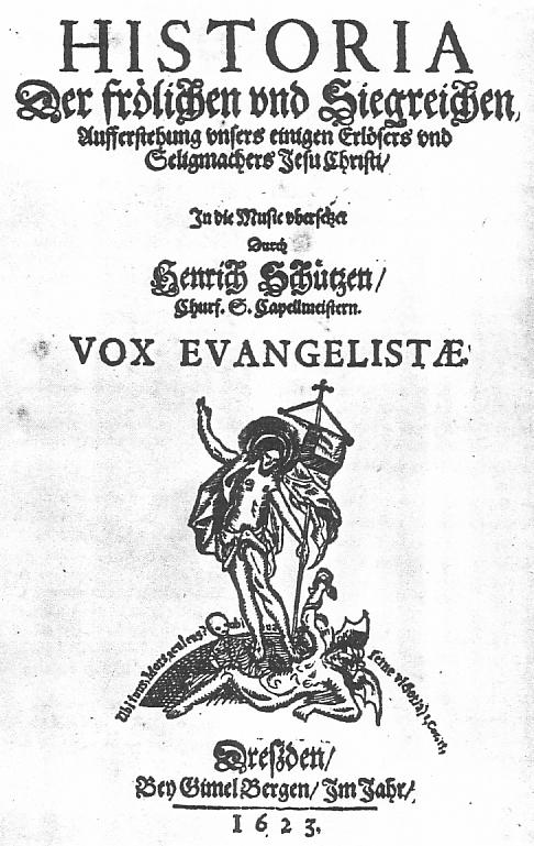 Titelblatt Auferstehungshistorie