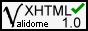XHTML 1.0 &uuml;berpr&uuml;ft [neues Fenster]